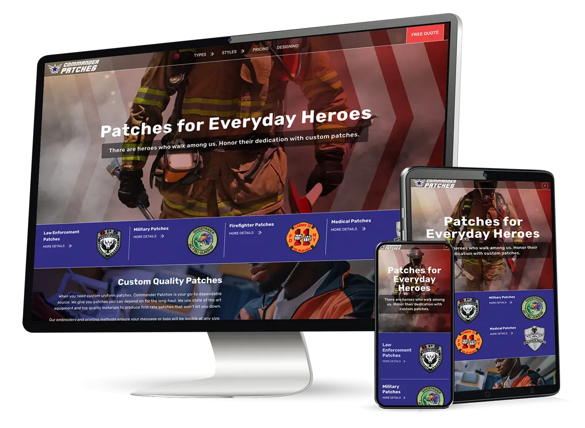 Commander Patches
